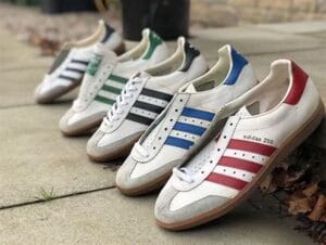 Adidas punktet mit Retro-Schuhen.