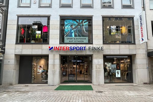 Das neue Sportgeschäft von Finke in Bielefeld